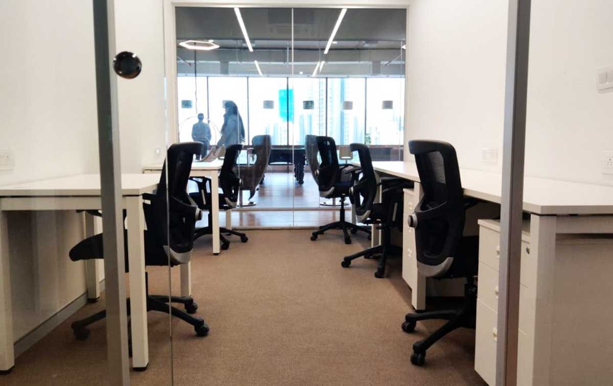 Shared office Space in golf course extension road